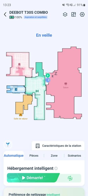 Ecovacs Deebot T30s Combo Complete Screenshot2