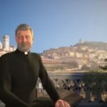 Le Père Justin virtuel // Source : Catholic.com