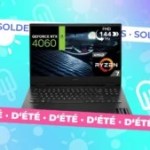 Amazon enlève 400 € à ce laptop gaming bien équipé (Ryzen 7 + RTX 4060) pendant les soldes
