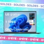 LG Gram 16 : voici un laptop puissant (i7 13e gen + 32 Go de RAM + SSD de 1 To) soldé à -50 %