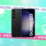 Samsung Galaxy S23 : ce smartphone lancé à 959 € ne coûte plus que 398 € pour le dernier jour des soldes