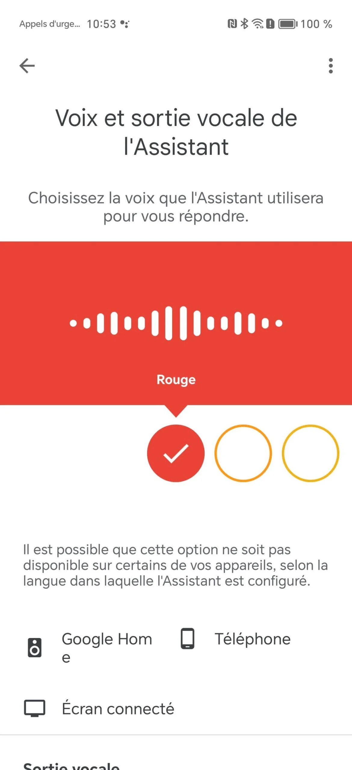 voix google assistant