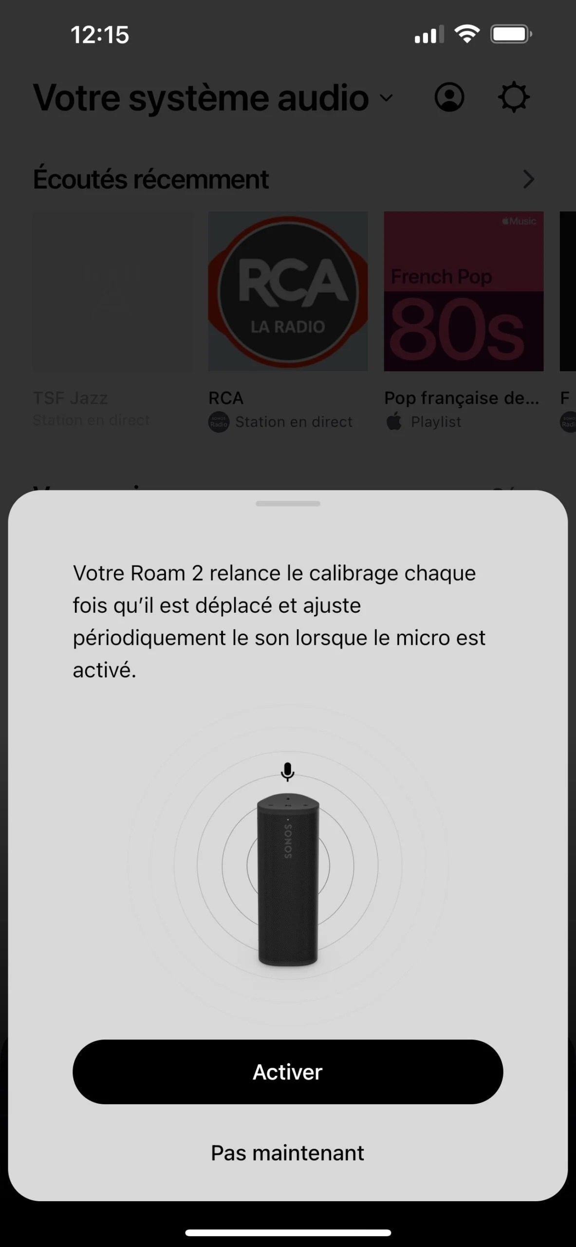 Test Sonos Roam 2