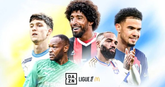 DAZN, diffuseur officiel de la Ligue 1 // Source : DAZN