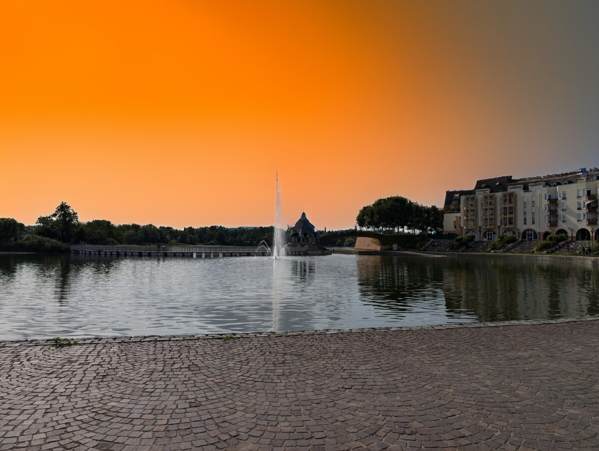 Photo retouchée avec l'IA