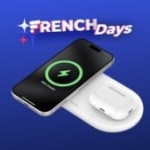 Cette station de charge 2-en-1 compatible MagSafe et Qi2 est à -40 % pour les French Days