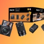 Sony Pack A6400 + FE 16-50 mm + FE 55-210 mm + chargeur externe + 2ème batterie // Source : Frandroid