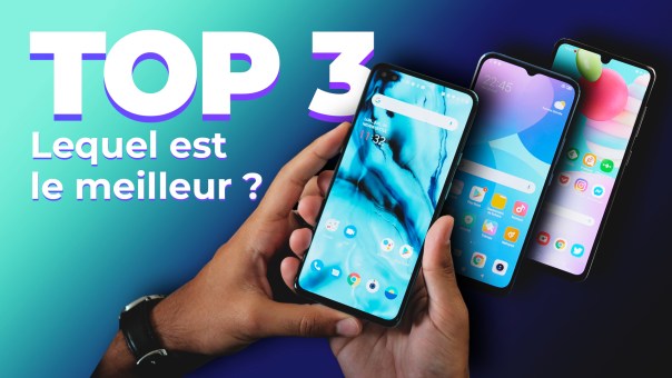 Les 3 MEILLEURS smartphones sur Frandroid ! (Août 2020)