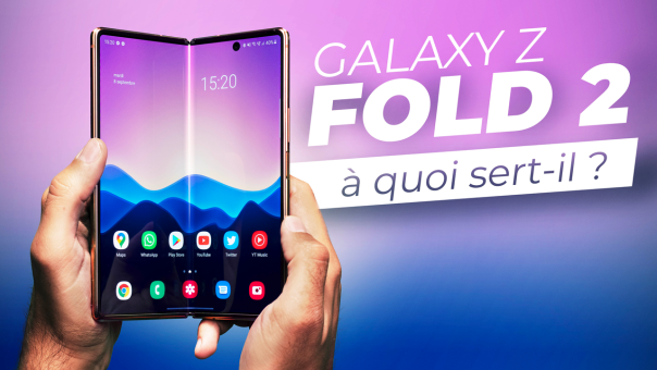 À quoi ça sert un smartphone pliant ? (Test du Samsung Galaxy Z Fold 2)