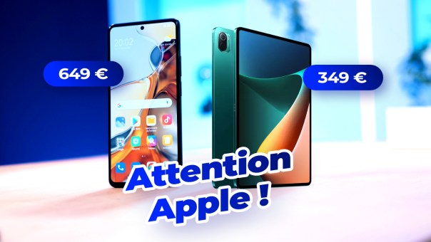 ATTENTION Apple : Les Xiaomi 11T Pro et Xiaomi Pad 5 vont faire mal !