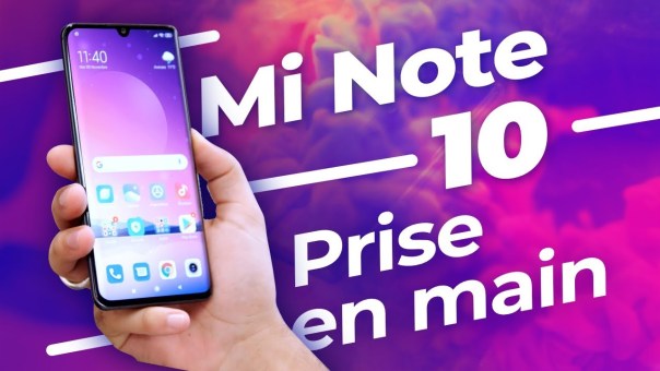 Xiaomi Mi Note 10 : le PREMIER SMARTPHONE à 108 MP !