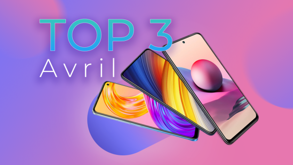 Les 3 Meilleurs Smartphones de Frandroid en Avril 2021 (Édition -300€)