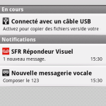 Repondeur visuel sur SFR