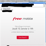 La grille tarifaire de Free Mobile ?