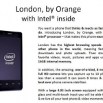 Orange UK présentera prochainement son premier smartphone Intel