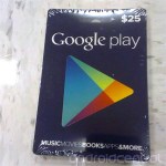 Des cartes cadeaux Google Play