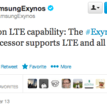 Samsung : l’Exynos 5 Octa sera bien compatible 4G (LTE)