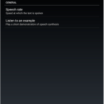 Text-to-Speech dispose désormais de son application sur le Play Store
