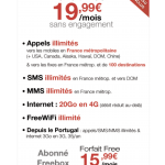 Free inclut la 4G dans son forfait à 19,99 euros/mois avec 20 Go de fair-use !