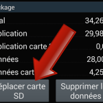 Comment déplacer une application sur la carte MicroSD ?