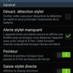 Comment paramétrer S Pen sur Galaxy Note 3 ?