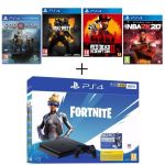 Ce pack PS4 Slim est parfait pour débuter : 299 euros avec 4 jeux AAA