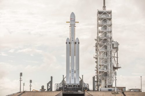 Le Falcon Heavy. // Source : SpaceX