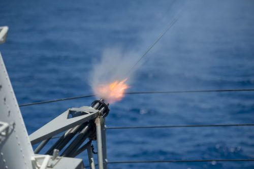 Un système Phalanx CIWS. // Source : Fidel C. Hart