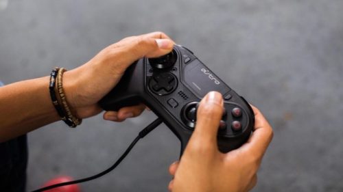 Une manette de jeux vidéo (image d'illustration) // Source : Astro