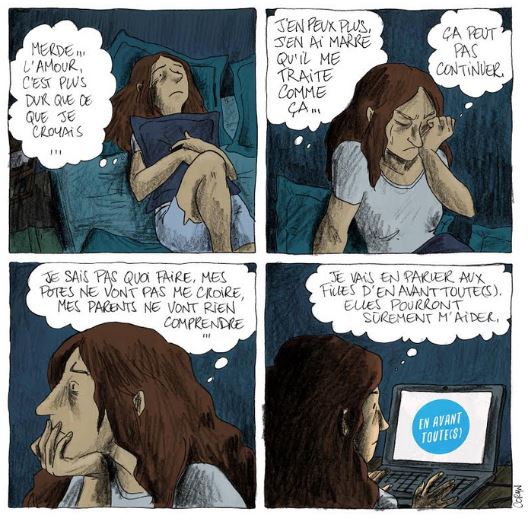 En avant toute(s) a un tchat en ligne. // Source : En avant toute(s)