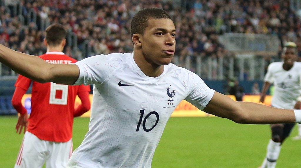 Kylian Mbappé. // Source : Wikimedia Commons/Кирилл Венедиктов