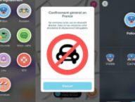 Waze confinement police