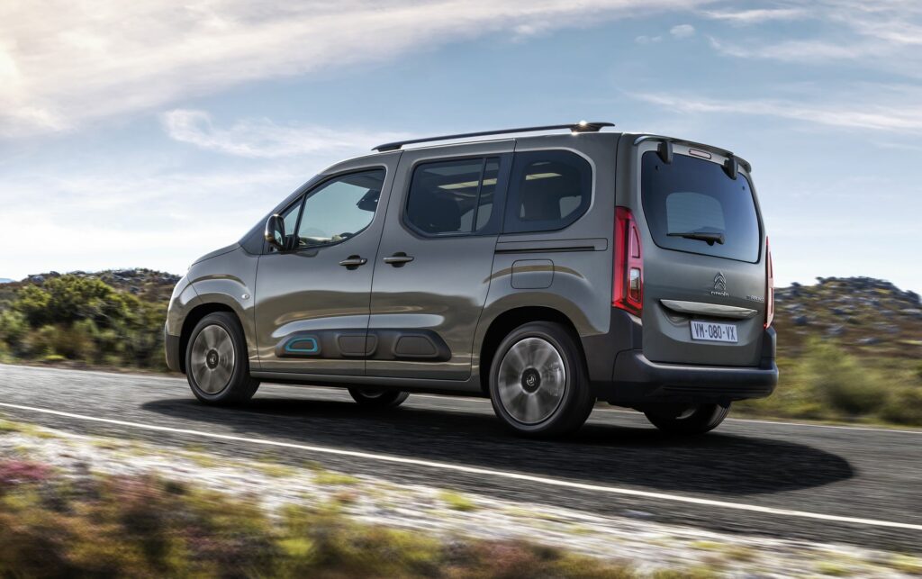 Le ë-Berlingo (2021) est un véhicule qui mise sur sa praticité. // Source : Citroën