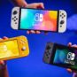 Nintendo Switch, Switch OLED et Switch Lite // Source : Louise Audry pour Numerama