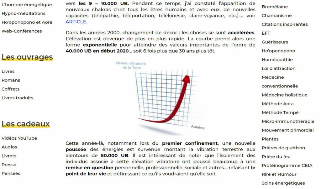 Le graphique présenté ne... ne prouve rien... de toute évidence. // Source : Capture d'écran