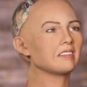 Robot humanoïde Sophia // Source : Sophia en interview avec CNBC