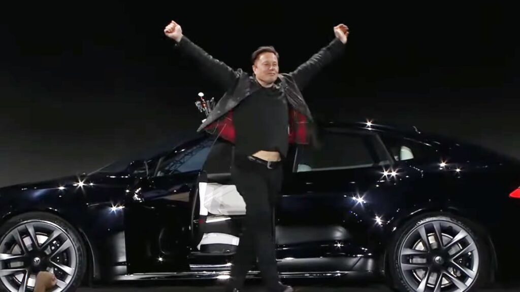 Elon Musk. // Source : Capture YouTube