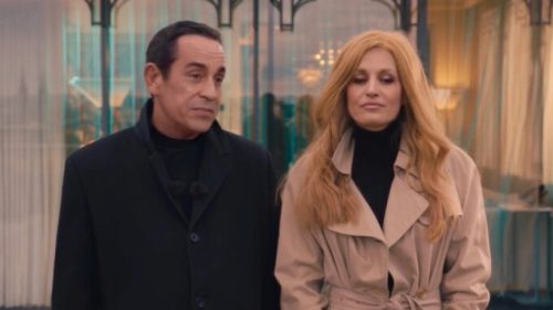 Thierry Ardisson jeudi et Dalida deep fake. // Source : Capture d'écran France 3