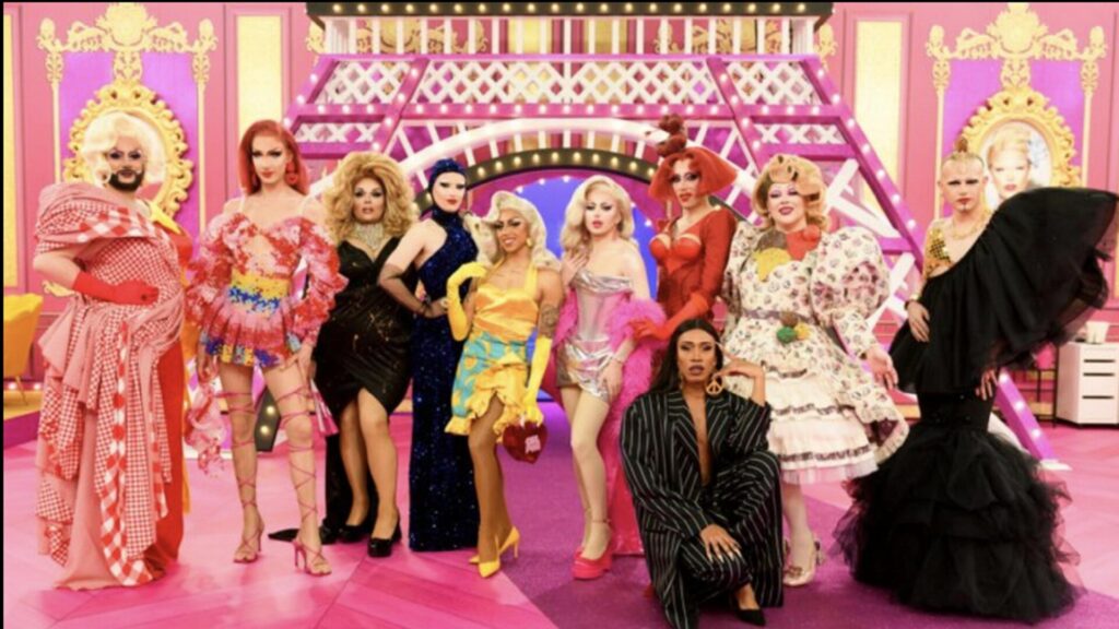 Le casting de Drag Race France au grand complet // Source : France TV Slash