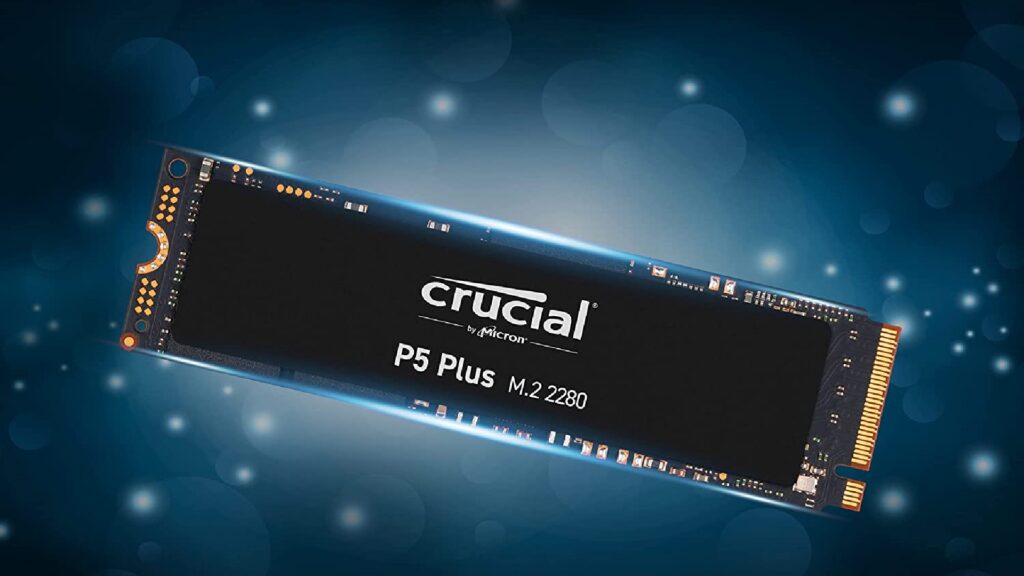 SSD P5 Plus 1 To de Crucial // Source : Crucial