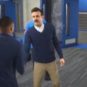 Ted Lasso accueille Kylian Mbappé dans FIFA 23, en compagnie de Jamie Tartt. // Source : Numerama