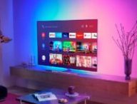 Le téléviseur Philips Ambilight 4K // Source : Philips