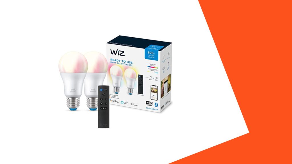 Kit de démarrage d'ampoules connectées Wiz