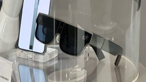 Les lunettes de Xiaomi AR Glasses. // Source : Numerama