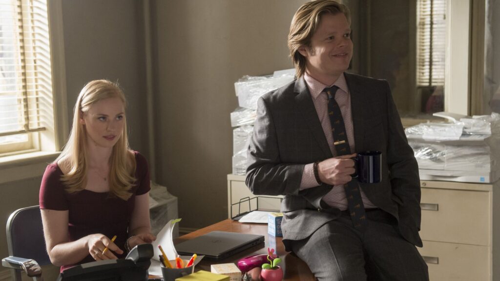 Karen et Foggy dans la série Daredevil originelle. // Source : Netflix/Marvel