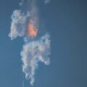 Explosion du Starship. // Source : Capture d'écran YouTube AFP