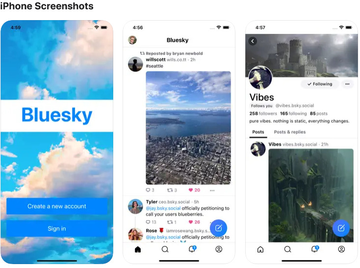 Bluesky Social iOS