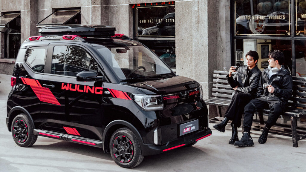 La finition Gameboy de la Wuling Hong Guang MINIEV  // Source : Wuling