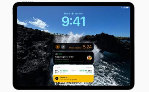 iPadOS 17 // Source : Apple