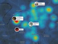 La Snapmap de Snapchat  // Source : Snapchat. Capture d'écran NUMERAMA